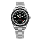 SAN MARTIN SN0112-G GMT NH34 Automatic Stainless Steel 38mm 20ATM Diver's Watch