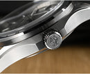 SAN MARTIN SN0129-G GMT Automatic Desert Texture / Silver Gray Dial 39mm Watch