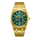 OBLVLO Elegant 3 Sub-dial Sports Watches Stainless Steel Moonphase Automatic Mechanical Watch Luminous Waterproof Watch TM-MUT-GQGS