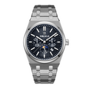 OBLVLO Elegant 3 Sub-dial Sports Watches Stainless Steel Moonphase Automatic Mechanical Watch Luminous Waterproof Watch TM-MUT-YLYS