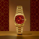 Bulova 97B242 Super Seville Year of the Horse Red Dial Men Watch Limited 888 pcs