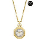 Bulova 97L182 Rubaiyat Pendant Necklace Gold-Tone Limited Edition Women's Watch