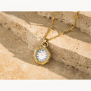 Bulova 97L182 Rubaiyat Pendant Necklace Gold-Tone Limited Edition Women's Watch