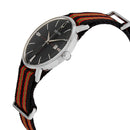 Bulova Aerojet 96B317 Black Dial Date Display Stainless Steel Men's Quartz Watch