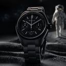 Bulova 98A335 Lunar Pilot Black Hole Chronograph 41mm Limited Edition Men Watch