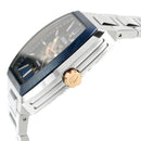 Bulova Maquina 98A319 Automatic Blue Skeleton Dial Stainless Steel Men's Watch