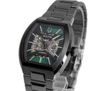 Bulova Maquina 98A321 Automatic Green Skeleton Dial Stainless Steel Men's Watch
