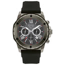 Bulova Marine Star 98B259 Black Dial Date Disp Chronograph Stainless Steel Watch