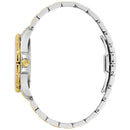 Bulova Marine Star 98P227 White Dial Gold Tone Diamond 10ATM Ladies Quartz Watch