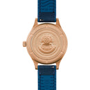 Bulova MIL-SHIPS 98A325 Automatic Blue Dial Bronze Case CORDURA Strap Men Watch