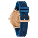 Bulova MIL-SHIPS 98A325 Automatic Blue Dial Bronze Case CORDURA Strap Men Watch