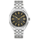 Bulova Classic Jet Star 96B415 Gray Dial Date Display Stainless Steel Watch