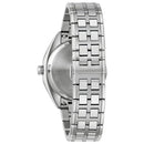 Bulova Classic Jet Star 96B415 Gray Dial Date Display Stainless Steel Watch