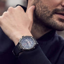 Bulova Precisionist 98B358 Black Dial Date Display Chronograph Quartz Dive Watch