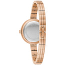 Bulova Rhapsody 97P145 Silver Dial Diamond Accents Stainless Steel Women Watch