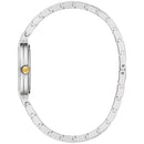 Bulova Rhapsody 98P193 Silver Dial Diamond Accents Stainless Steel Women Watch