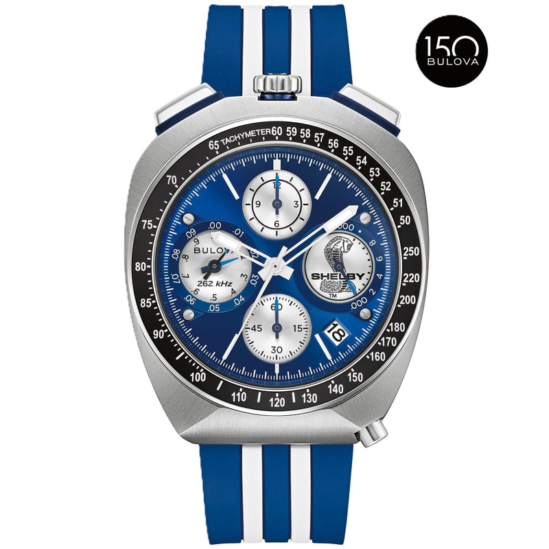 Bulova 98B452 SHELBY Racer 150th anniversary Chronograph Limited Edition Watch