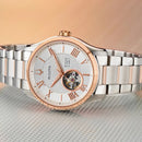 Bulova 98A213 Wilton Automatic Open-Heart Dial Two-Tone Stainless Steel Watch