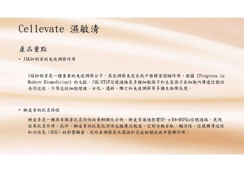 Cellevate 濕敏清 30粒