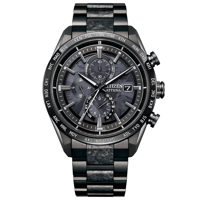 CITIZEN ATTESA AT8287-62E HAKUTO-R Black Dial Super Titanium Watch LIMITED 2900