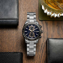 CITIZEN ATTESA AT8297-51L Eco-Drive Blue Dial Radio-Controlled Titanium Watch