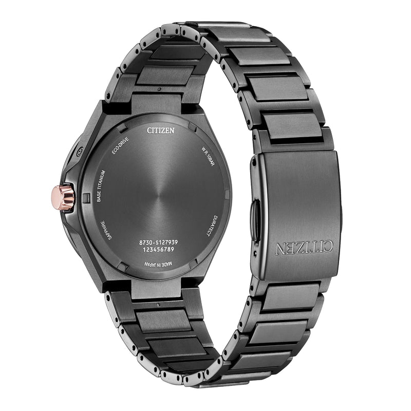 CITIZEN ATTESA BU0065-64E Eco-Drive Triple Calendar Moon Data Titanium Men Watch