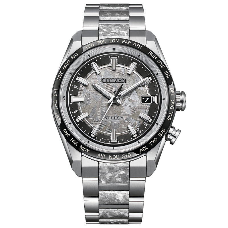 CITIZEN ATTESA Platinum Shine CB0284-66A Global Radio Titanium 超級鈦金屬 光動能 Watch Ltd 1400 pc 限量1400隻