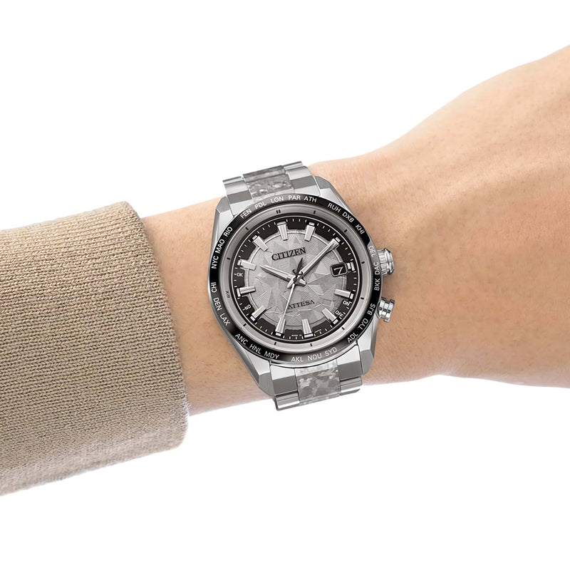 CITIZEN ATTESA Platinum Shine CB0284-66A Global Radio Titanium 超級鈦金屬 光動能 Watch Ltd 1400 pc 限量1400隻
