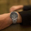 Citizen ATTESA CB3030-76E ACT Line Eco-Drive Black Dial Titanium Radio Men Watch