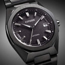CITIZEN ATTESA CB3045-61E ACT Line Eco-Drive Black Dial Titanium Radio Men Watch