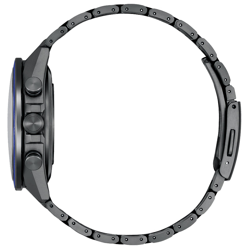 CITIZEN ATTESA CC4059-64L Eco-Drive Satellite Wave GPS Blue Dial Titanium Watch