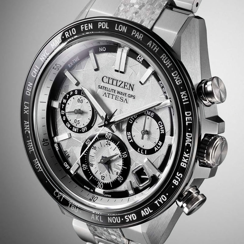 CITIZEN ATTESA Platinum Shine CC4076-65A Chronograph Titanium Watch Ltd 2200 pcs