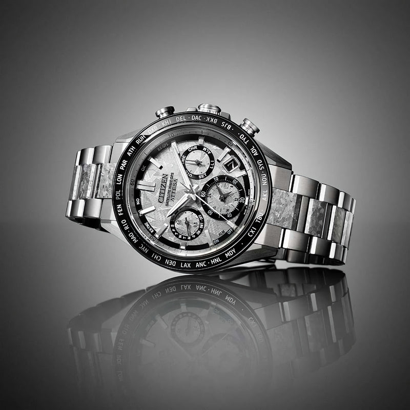 CITIZEN ATTESA Platinum Shine CC4076-65A Chronograph Titanium Watch Ltd 2200 pcs