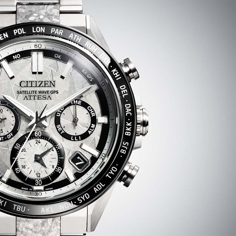 CITIZEN ATTESA Platinum Shine CC4076-65A Chronograph Titanium Watch Ltd 2200 pcs