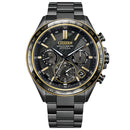 CITIZEN ATTESA LIGHT in BLACK CC4078-51E 50週年限量版 Chronograph Titanium 超級鈦金屬 GPS 世界時間Watch Ltd 1900 pcs