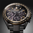CITIZEN ATTESA LIGHT in BLACK CC4078-51E 50週年限量版 Chronograph Titanium 超級鈦金屬 GPS 世界時間Watch Ltd 1900 pcs