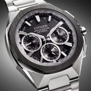 CITIZEN ATTESA CC4104-53E Eco-Drive Cemarics Bezel Titanium Satellite GPS Watch