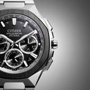 CITIZEN ATTESA CC4104-53E Eco-Drive Cemarics Bezel Titanium Satellite GPS Watch