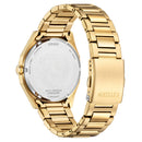 CITIZEN Eco-Drive BM7633-81X Green Dial Gold-Tone Stainless Steel 10ATM Watch