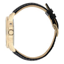 CITIZEN Eco-Drive BX1008-12E World Time Perpetual Leather Strap Watch WARRANTY