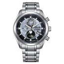 CITIZEN Eco-Drive BY1010-81H Radio-Controlled Moon Phase Display Titanium Watch