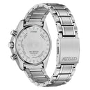 CITIZEN Eco-Drive BY1010-81H Radio-Controlled Moon Phase Display Titanium Watch