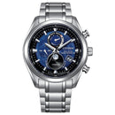 CITIZEN Eco-Drive BY1010-81L Radio-Controlled Moon Phase Display Titanium Watch