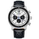 CITIZEN CA4500-32A Eco-Drive White Dial Date Display Chronograph Men's Watch