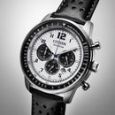 CITIZEN CA4500-32A Eco-Drive White Dial Date Display Chronograph Men's Watch