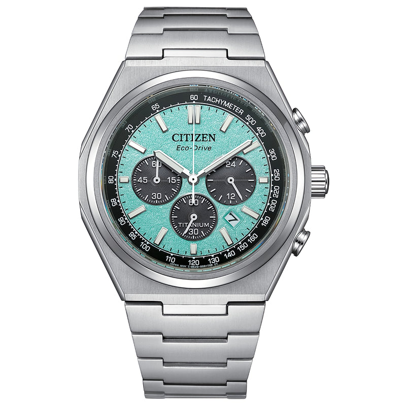 CITIZEN Zenshin CA4610-85A CA4610-85M CA4610-85Z Eco-Drive 光動能 鈦金屬Titanium 42.5mm Chronograph計時碼錶
