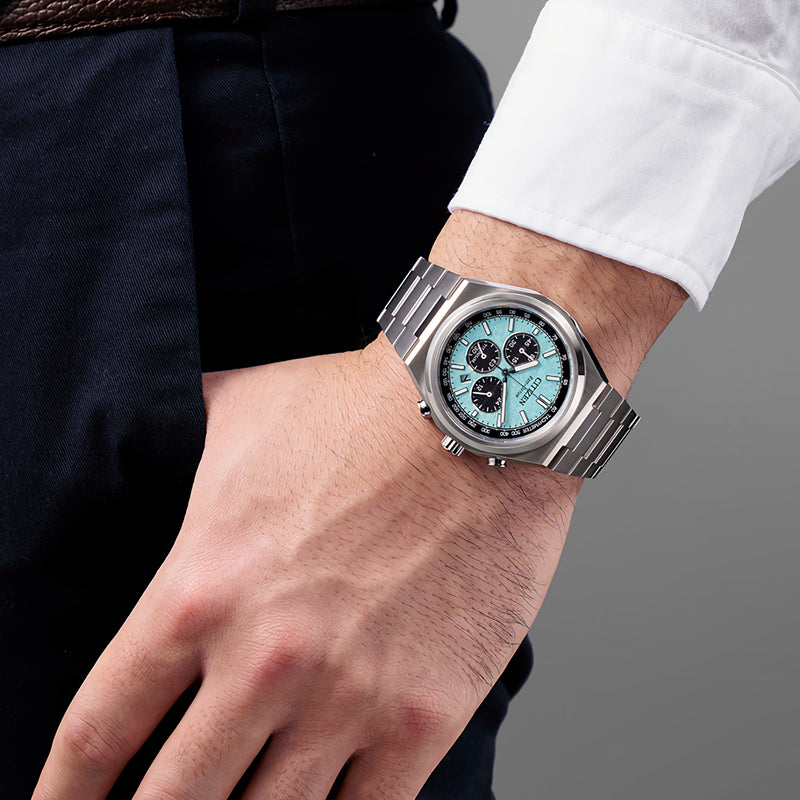 CITIZEN Zenshin CA4610-85A CA4610-85M CA4610-85Z Eco-Drive 光動能 鈦金屬Titanium 42.5mm Chronograph計時碼錶