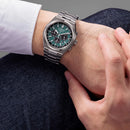 CITIZEN Zenshin CA4610-85X Eco-Drive Green Dial Chronograph Titanium Men's Watch