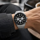 CITIZEN Eco-Drive CA4674-58E Black Dial Date Display Chronograph 100M Men Watch