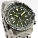 Citizen PROMASTER SKY CB0206-86X Eco-Drive Radio Controlled Green Dial Men Watch